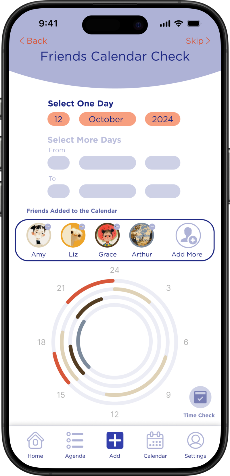 Start A New Trip - Add Friends And Check Calendar Step 4
