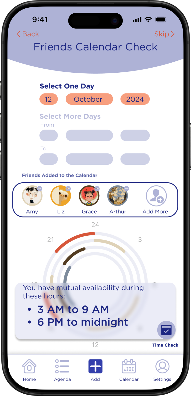 Start A New Trip - Add Friends And Check Calendar Step 5