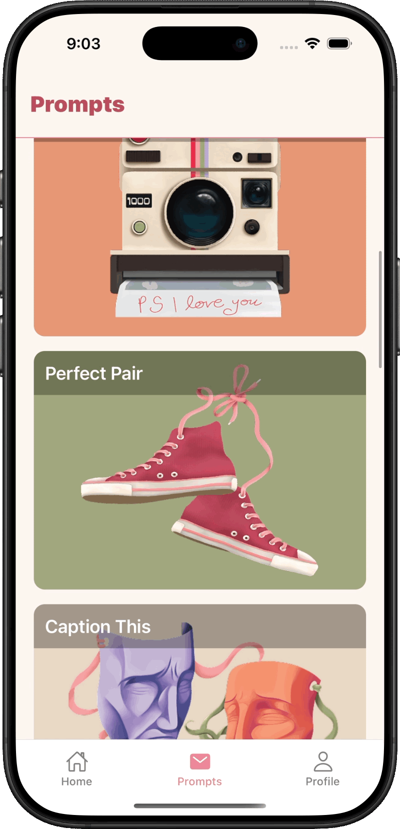 Grow Together screen