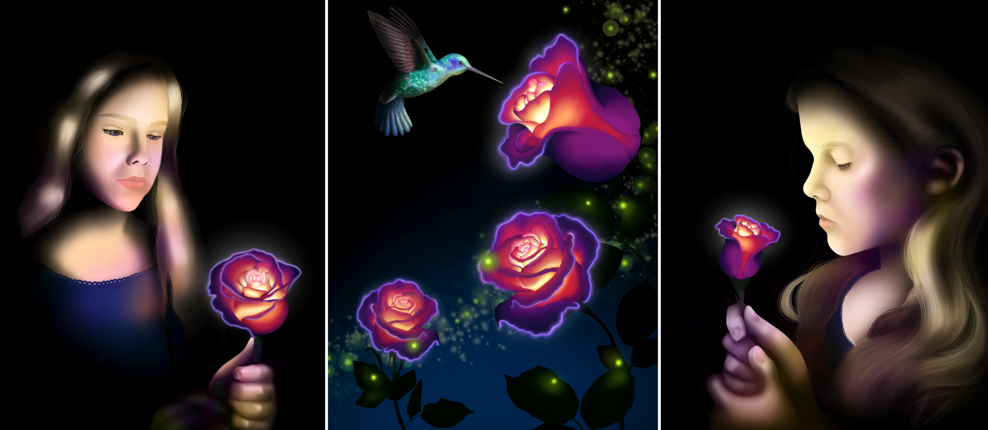 Hummingbird Digital Art